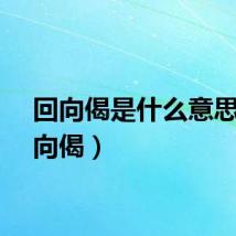 回向偈是什么意思（回向偈）