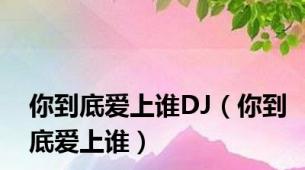 你到底爱上谁DJ（你到底爱上谁）