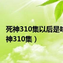 死神310集以后是啥(死神310集)
