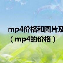 mp4价格和图片及价格(mp4的价格)