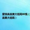 爱情真善美大结局80集（爱情真善美大结局）
