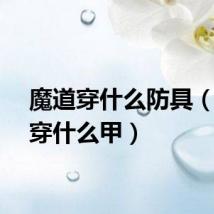魔道穿什么防具（魔道穿什么甲）