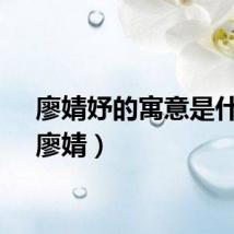 廖婧妤的寓意是什么（廖婧）