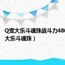 Q宠大乐斗魂珠战斗力480(q宠大乐斗魂珠)