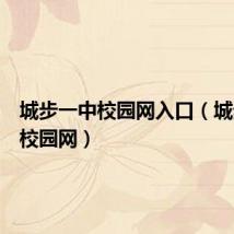 城步一中校园网入口(城步一中校园网)