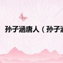 孙子涵唐人（孙子涵）