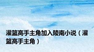 灌篮高手主角加入陵南小说（灌篮高手主角）