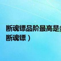 断魂镖品阶最高是多少（断魂镖）