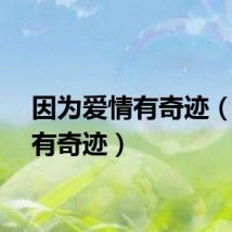 因为爱情有奇迹（爱情有奇迹）