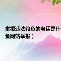 举报违法钓鱼的电话是什么(钓鱼网站举报)