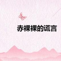 赤裸裸的谎言