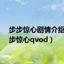 步步惊心剧情介绍(步步惊心qvod)