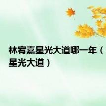 林宥嘉星光大道哪一年(林宥嘉星光大道)