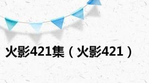 火影421集（火影421）
