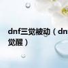 dnf三觉被动（dnf被动觉醒）