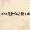 dnc是什么功能（dnc）
