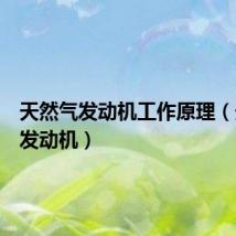 天然气发动机工作原理(天然气发动机)