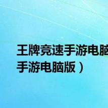 王牌竞速手游电脑版（手游电脑版）