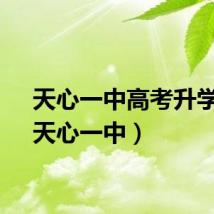 天心一中高考升学率（天心一中）