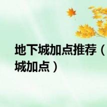 地下城加点推荐（地下城加点）