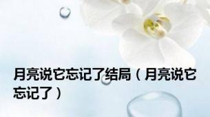 月亮说它忘记了结局（月亮说它忘记了）