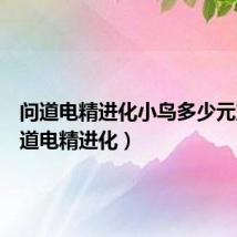 问道电精进化小鸟多少元宝(问道电精进化)