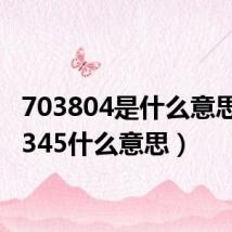 703804是什么意思(70345什么意思)