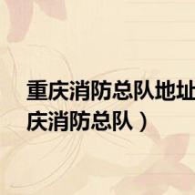 重庆消防总队地址（重庆消防总队）