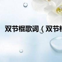 双节棍歌词（双节棍）