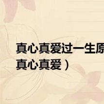 真心真爱过一生原唱（真心真爱）