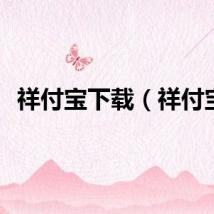 祥付宝下载（祥付宝）
