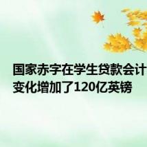 国家赤字在学生贷款会计方面的变化增加了120亿英镑