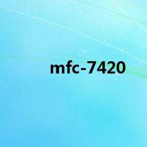 mfc-7420
