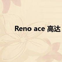 Reno ace 高达