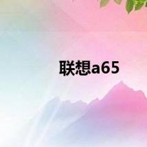 联想a65