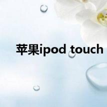 苹果ipod touch 4