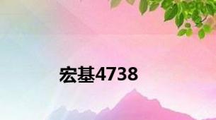 宏基4738