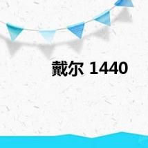 戴尔 1440