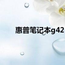 惠普笔记本g42