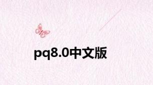 pq8.0中文版