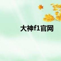 大神f1官网